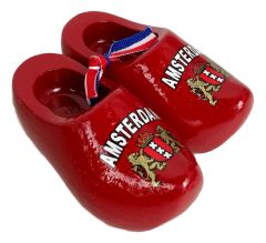 Set houten "Amsterdam" klompjes van 8cm