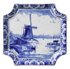 Applique "Mill landscape" - 19 cm