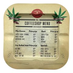 Asbak Coffeeshop Menu Amsterdam