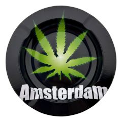 Asbak "Wietblad Amsterdam"