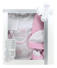 Baby Cadeauset "Prinsesje" , 5 delige set