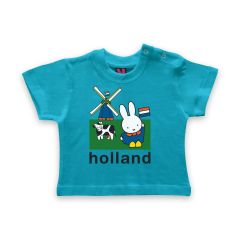 Miffy Baby T-Shirt Blue Flag Holland