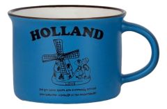 Mok Memoriez - Holland, Blauw Matt- Klein