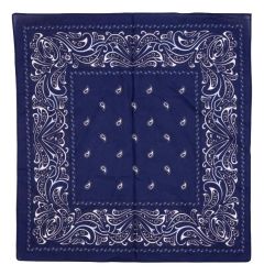 Boerenzakdoek Figuur, Blauw