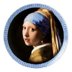 Wall plate "Girl with Pearl", 20 cm
