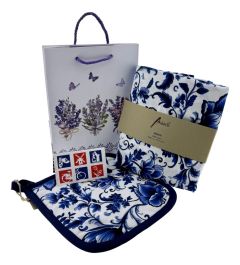 Cadeauset Keuken – Delfts Blauw Bloemen & Lavendel