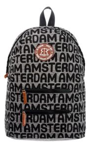 Backpack Callum Amsterdam - Grey/Black