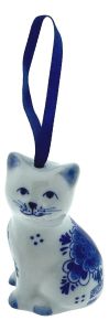 Christmas pendant "Cat"