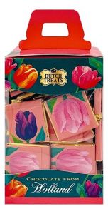 Geschenkdoos Chocoladetabletjes met Tulpen (250g)