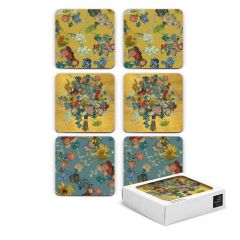 Coaster Box – Vincent van Gogh Flowers (6 pieces)