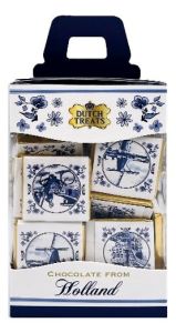 Delft Blue Chocolate Squares Gift Box (250g)