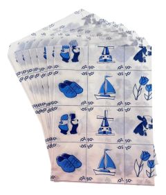 Paper DB Modern Wrapping Bags Postcard, Set of 7