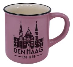 Mok "Den Haag" - Roze - Groot
