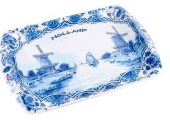 Dienblad Holland  Delfts blauw, groot