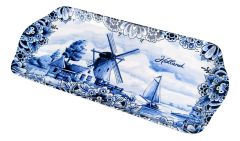 Dienblad Holland Delfts blauw Klassiek, Medium