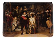 Dienblad met de Nachtwacht, Rembrandt