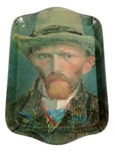 Dienblad "Zelfportret Van Gogh" 
