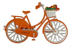 Bicycle Magnet Utrecht – Orange - Metal