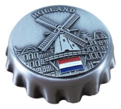 Metal bottle opener "Holland" Tin XL