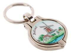 Keychain / Photo frame "Holland Windmill"