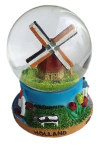 Snow globe Holland colour M