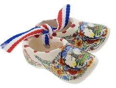 Gekleurde keramieke klompjes, 5cm