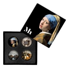 Box of Glass Magnets "Golden Age"
