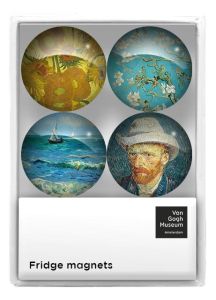Box of Glass Magnets "Van Gogh Highlights"