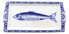 Haringschaal , Delfts Blauw, Keramiek, 29 cm