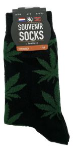 Herensokken "Black/Green"