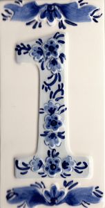 Housenumber tile 1