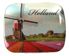 Peppermints in tin, Dutch Windmill