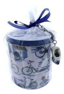 Syrup waffles in a tin "Bicycle", Large, gift