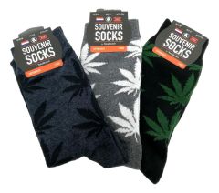 Set of 3 pairs of "Weed Socks"