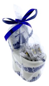Delfts Blauw Toilet met hopjes