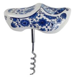 Kurkentrekker Klompje, delftsblauw