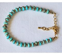 Armband natuurlijke Jaspis Imperial 6x3mm kralen