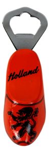 Flesopener oranje Holland klomp