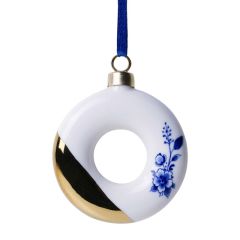 Christmas ornament donut
