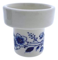 Flower Tealight Holder - Delft Blue - 6 cm