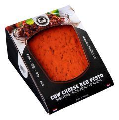 Cow cheese - red pesto, 300 grams