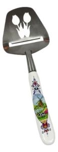 Kaasschaaf met gekleurde molenlandschap "Tulpen"