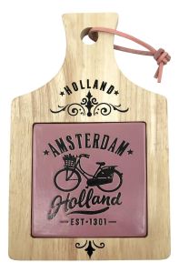 Kaasplank Amsterdam Roze