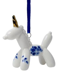 Christmas Ornament Balloon Animal Unicorn