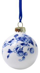Christmas ball Flowers, 5 cm