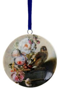 Christmas ornament The Goldfinch, 6 cm