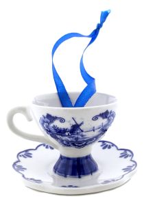 Christmas pendant "Cup & Saucer"