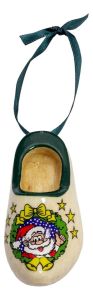 Blank Houten Kerstklompje 8 cm