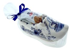 Klompje met mini stroopwafels - 15 cm