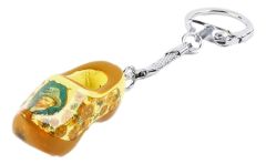 Keychain with Clog, Vincent van Gogh with Felt Hat
